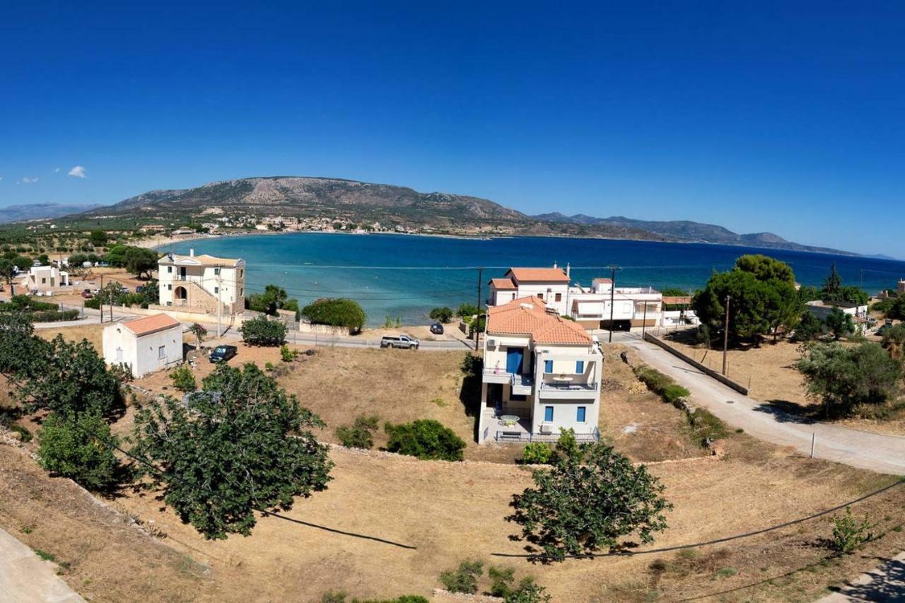 Seaview Flat Steps To The Beach Karavostasi  외부 사진